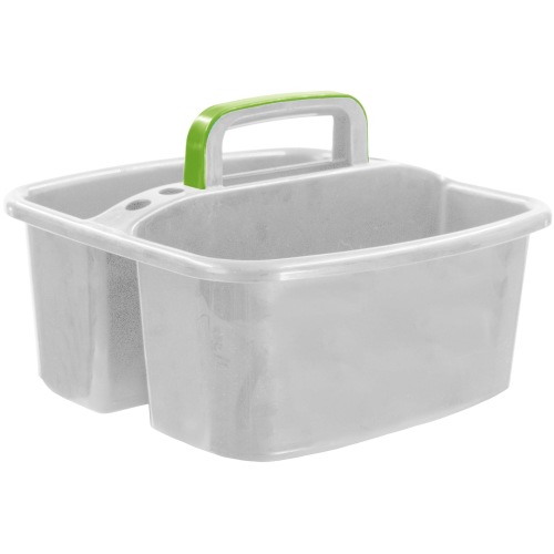 FRANK Large Tote Portable Caddy with Handle, White