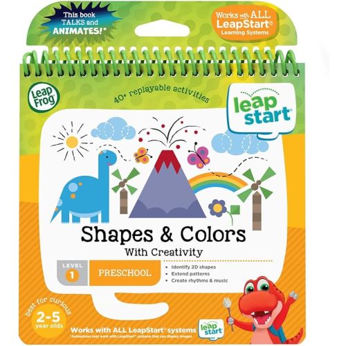 LeapFrog LeapStart Preschool Activity Book: Shapes and Colors and Creativity