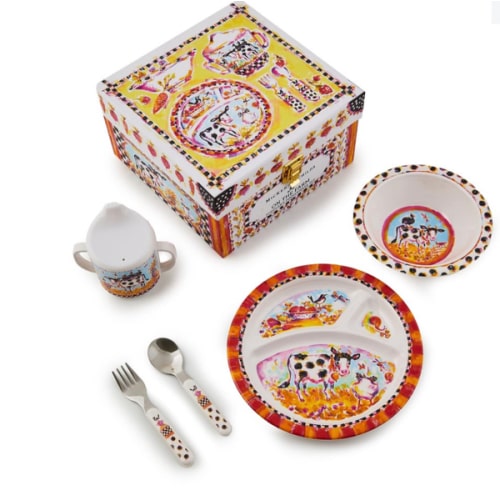 MacKenzie-Childs | On the Farm Toddler's Dinnerware Set