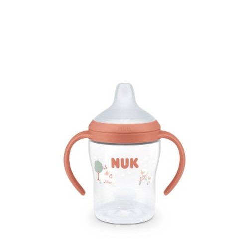 NUK 5 fl oz Plastic Perfect Match Spout Learner Sippy Cup Orange