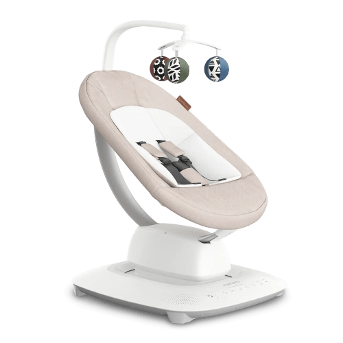 Mamaroo Smart Swing - Charlie - Sand Mélange | Traveling Tikes