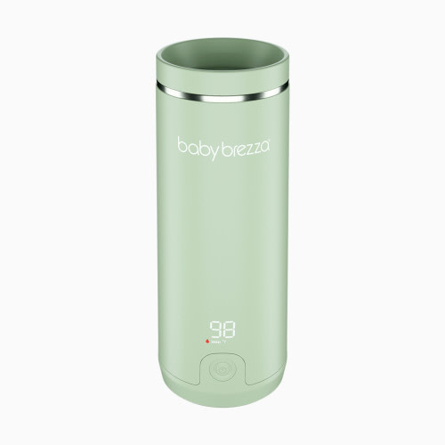 Baby Brezza Super Fast Portable Bottle Warmer - Green