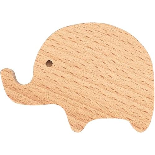 10 pcs Elephant Children's Room bedsidehandle Wooden Cute Animal Cabinet Door Wooden Handles Drawer pulls and knobs