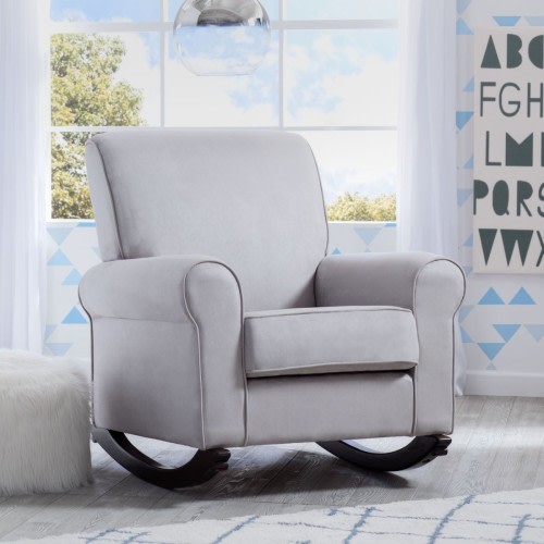 Delta Children Rowen Nursery Rocking Chair - Dove Grey