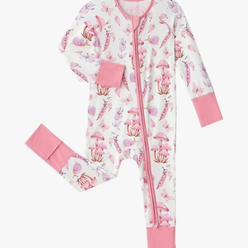 Baby Viscose from Bamboo Pajamas - Infant Boys Girls Footless Zippy Pjs Sleep 'N Play Clothes - One Piece Romper