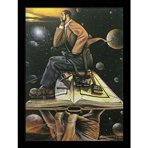 Still I Rise (Motivational) - Kamal J. Mateen 17.25x23.25 Black Framed - African American Black Art Print Wall Decor Poster #10E13