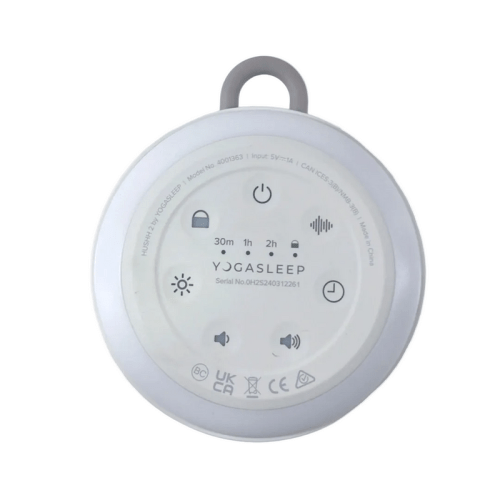 Yogasleep Hushh 2 Sound Machine, Grey