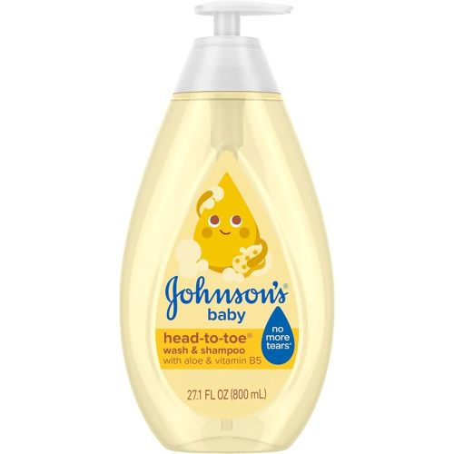 Johnson's Baby Head-to-Toe Wash & Shampoo, Tear Free, 27.1 fl. oz