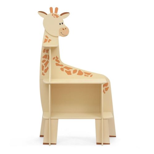 Delta Children Novelty Giraffe Bookcase for Playroom or Bedroom