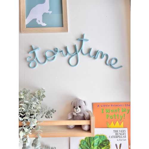 storytime wall sign kids reading nook decor nursery wall art book nook decoration library corner sign book lover gift kids room decor