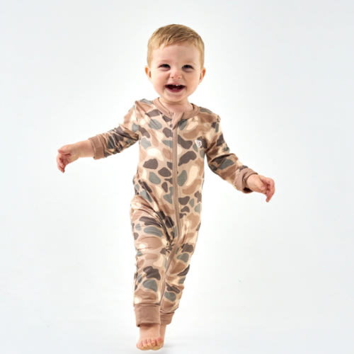 Baby Zip Up - Pintail Camo – BURLEBO