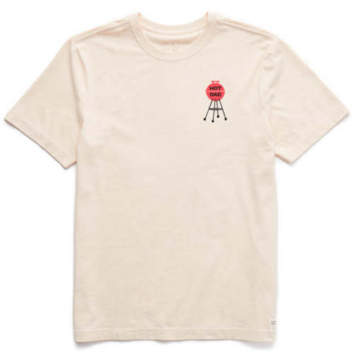 Men's Hot Dad Grill Short Sleeve Crusher Tee