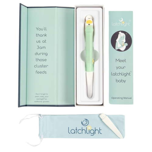 LatchLight® - Wearable Night Light for Breastfeeding, Baby Care & Nighttime Feedings