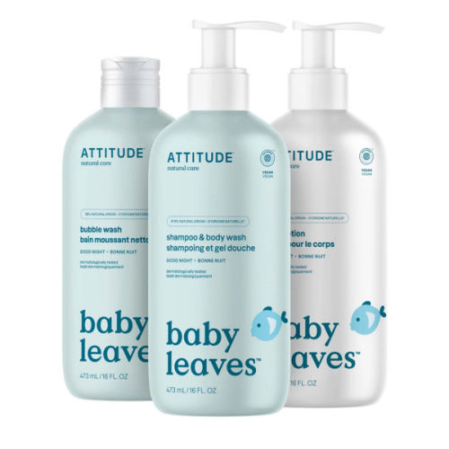 Set With No Toxic Baby Shampoo And Body Care | ATTITUDE