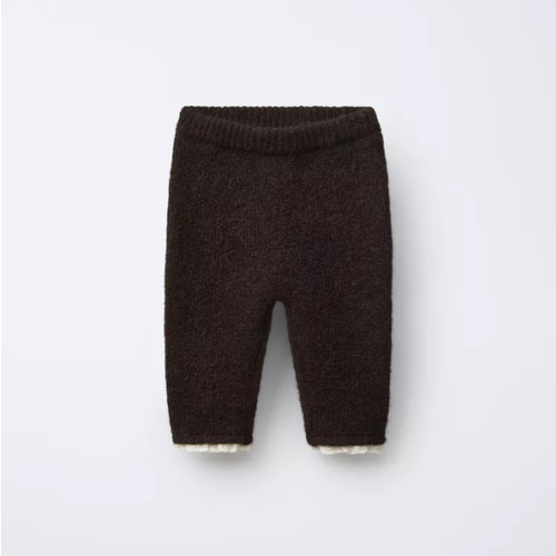 LACE TRIM KNIT LEGGINGS | ZARA 12-18 MO