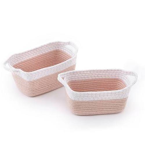 Levtex Baby 2-Piece Rope Basket Set
