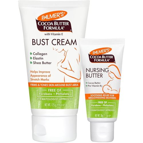 Palmer's Nursing Butter & Bust Cream bundle (Pack of 2)