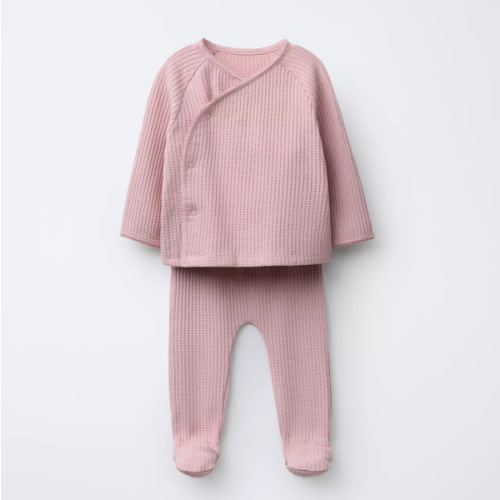 PICUETA T-SHIRT AND LEGGINGS SET - Chalk pink | ZARA United States