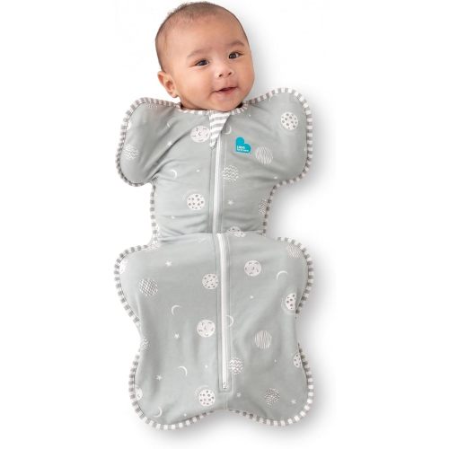 Love to Dream Swaddle UP, Baby Sleep Sack, Self-Soothing Sleep Sack 8-13 lbs., Dramatically Better Sleep, Secure Fit Calms Startle Reflex, 1.0 TOG, Small