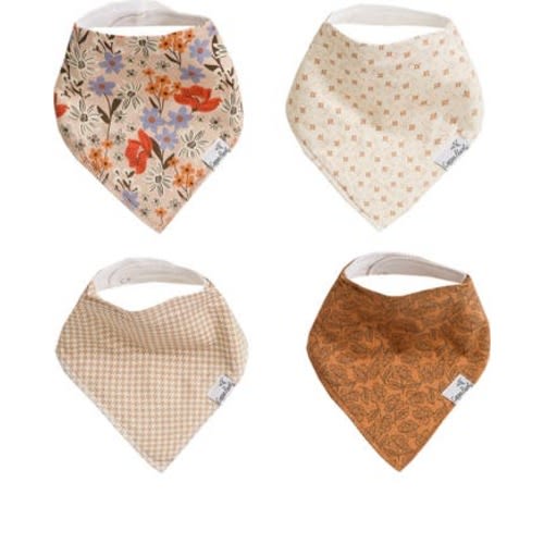 4-Pack Bandana Bibs