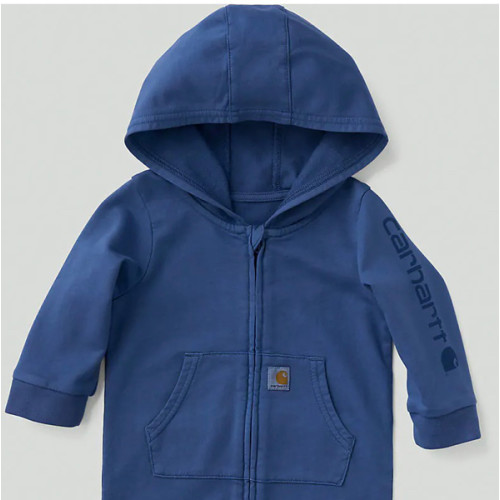 Boys' Long Sleeve Re-Engineered Garment Dye Hooded Coverall (Baby) | Licensed | Carhartt