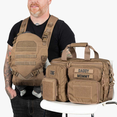 Deuce Diaper Bag & Baby Carrier Bundle | Tactical Baby Gear Deal