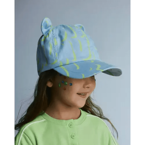 Toddler Baseball Hat with Ears in Abstract Print - Blue - Otter Avenue | Carter's
