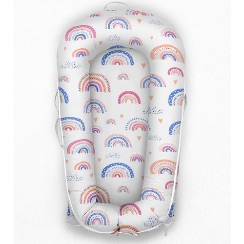 Cover for DockATot Deluxe | 100% Cotton Baby Lounger Cover Hypoallergenic