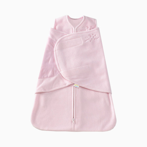 Halo SleepSack Swaddle Micro Fleece - Pink, Small