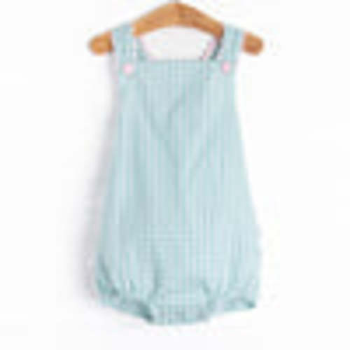 Mabel Bubble, Mint Gingham – Stitchy Fish