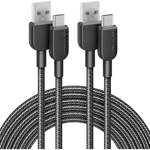 Anker USB to USB C Cable - Black - 10 ft