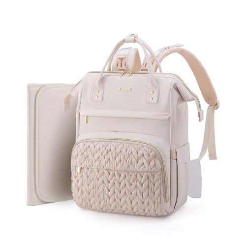 LOVEVOOK Diaper Bag Backpack, Baby Bag with Changing Station for Moms & Dads, Large Waterproof Mommy bag with Stroller Buckles, Travel Essential Baby Shower for Boys and Girls
