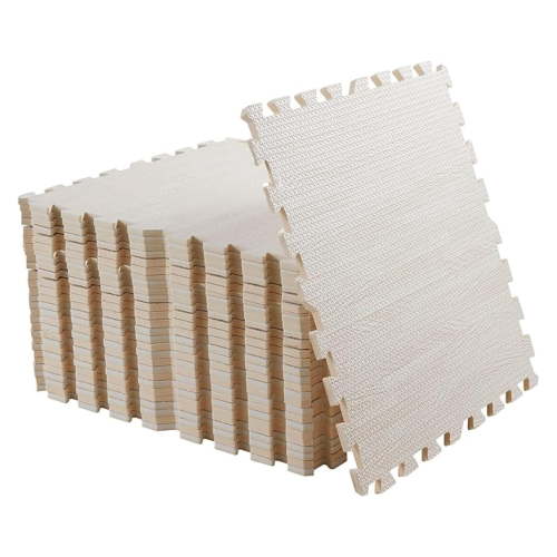 Interlocking Foam Floor Tiles 23.6 X 23.6 Inch Puzzle for Cushions for Workouts Protective Flooring Foam Mats (12 Packs)