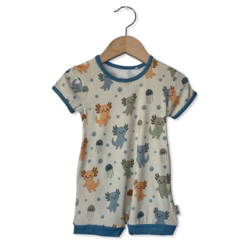 Alotl Smiles Shorty Romper