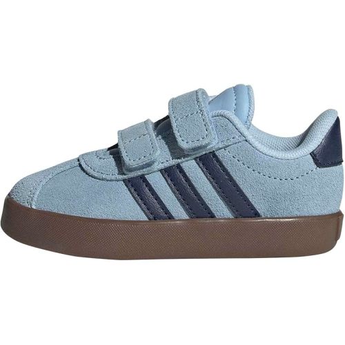 adidas Boys Vl Court 3.0 Sneakers Shoes Casual - Pink, White