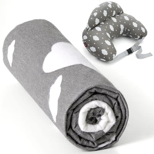 Momcozy Nursing Pillow Cover for Original Pillow- Pioneering Safety Fence - Plus Size Breastfeeding Pillow for Ergonomic Comfort & Support-Easier and Healthier Nursing, Cotton Cover Only