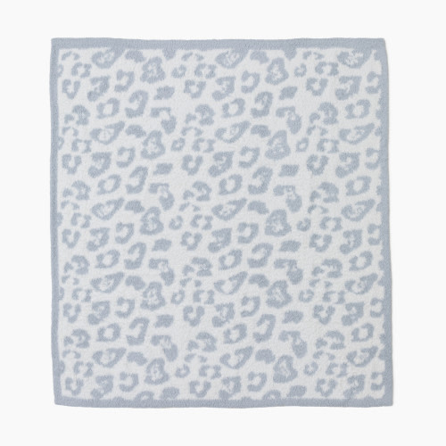 Barefoot Dreams CozyChic Barefoot In The Wild Baby Blanket - Ocean/Cream