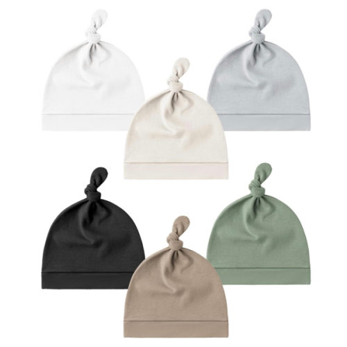 Konssy Baby Newborn Beanie Hat for Infant Girl Boy 0-6 Months