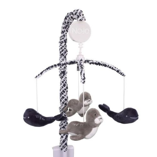NoJo Seas The Day Musical Mobile: Attaches to Crib, Plays Music, Baby Polyester Microfiber
