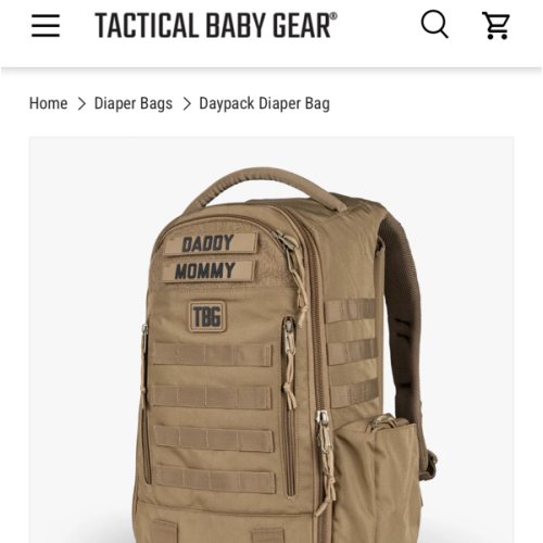 Daypack Diaper Bag by TBG – Tactical Baby Gear