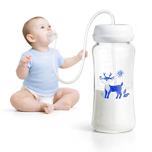 BottlePop™ 3-in-1 Hands-Free Baby Bottle