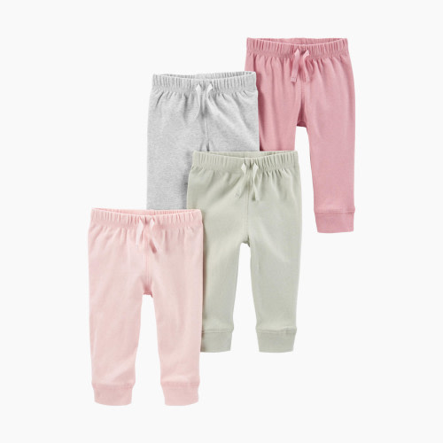Carter's Pant (4 Pack) - Green/Heather/Pink, NB