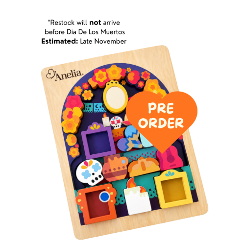 PREORDER/PREORDEN Día de los Muertos Wooden Puzzle (Est: Late November – Anelia Co.
