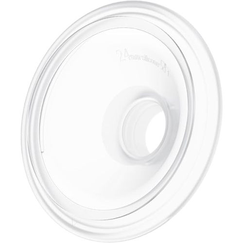 Momcozy Original S9 Pro/S12 Pro Replacement Accessories, Only Compatible with Momcozy S9 Pro/S12 Pro Breast Pump NOT for S9/S12/S12Pro-Quick(Double-Sealed Flange 24mm,1 Pack)
