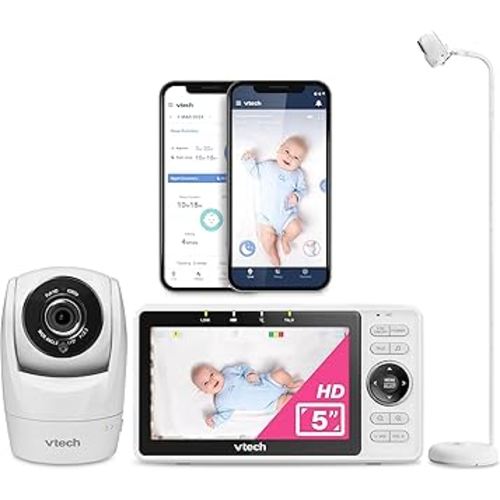 VTech VM901 Smart Video Baby Monitor with Floor Stand