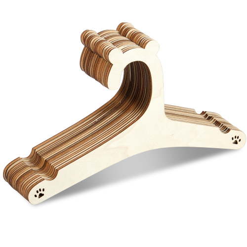 20Pcs Kids Wooden Hanger Wooden Baby Hanger Mini Toddler Children Clothes Hanger Cute Crown/Bear/Rabbit Ear Baby Girl Boy Hanger Toddler Infant Hanger for Baby Jacket Skirt Sweater