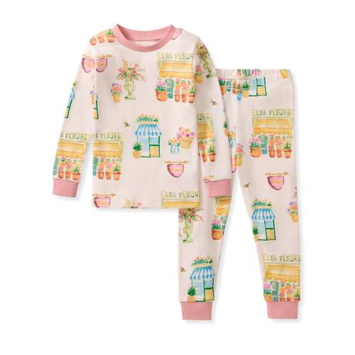 Les Fleurs Organic Cotton Two-Piece Pajamas – Burt's Bees Baby
