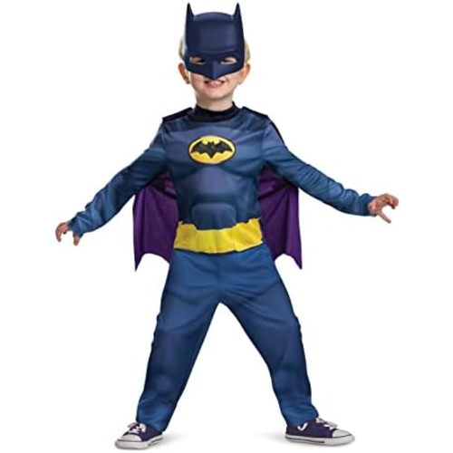 Batwheels Batman Costume for Kids, Official Batwheels Costume Outfit and Headpiece, Size (2T)
