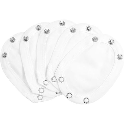 5pcs Baby Bodysuit Enhancer Bodysuit Snap Extender Baby Clothing Extender Baby Romper Suit Partner Bodysuit Extender