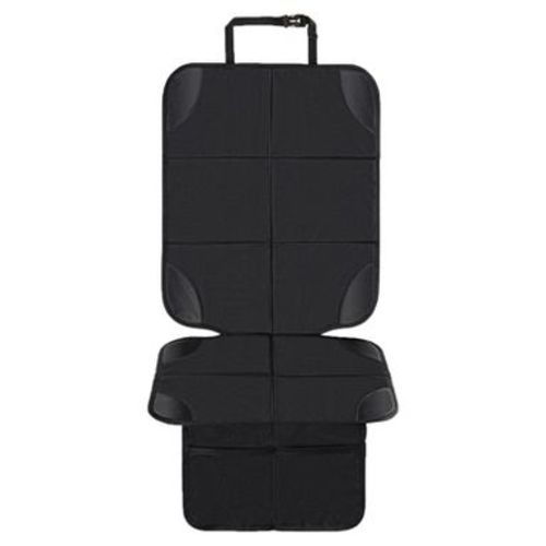 Itopfox 2-Pack Car Seat Protector with Thick Padding, Non-Slip Backing, Waterproof 600D Fabric, Storage Pockets for Baby, Pet, and All Vehicle Types